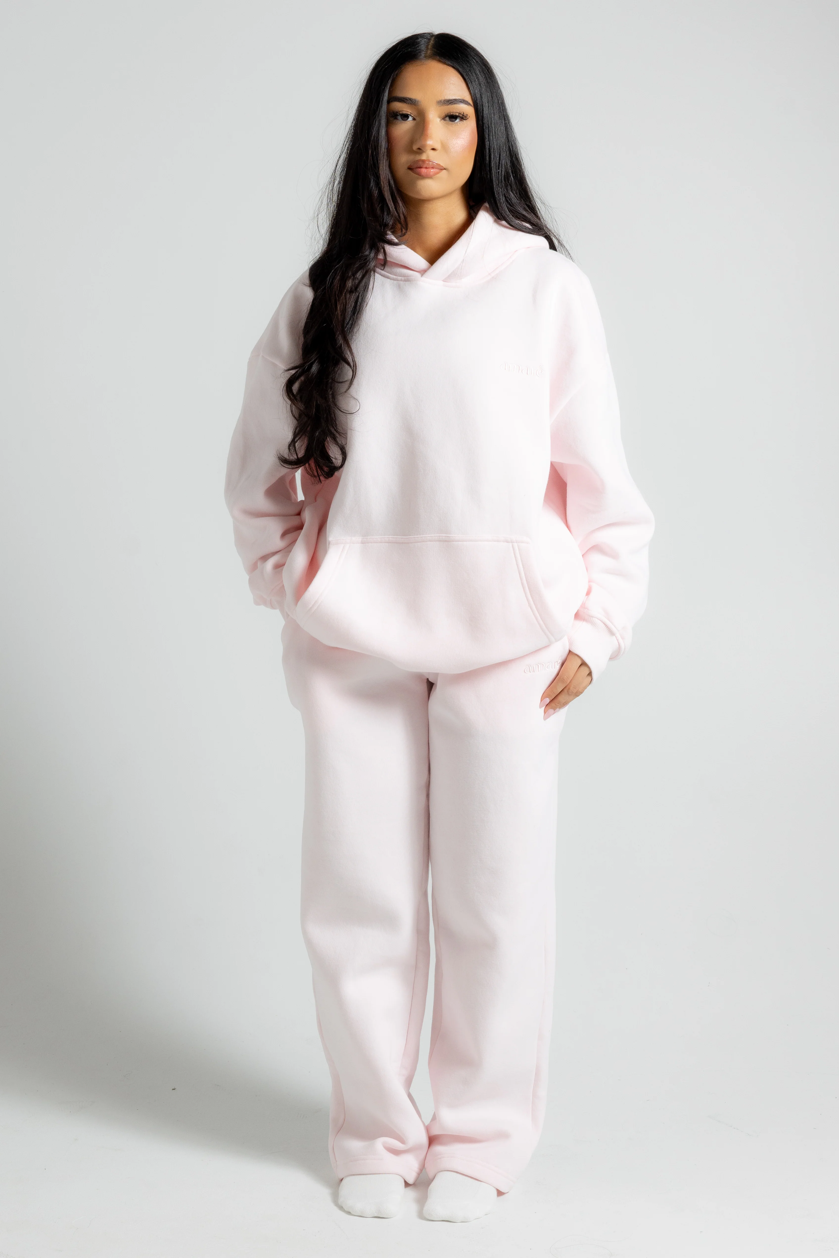 Classic Hoodie (shell pink)