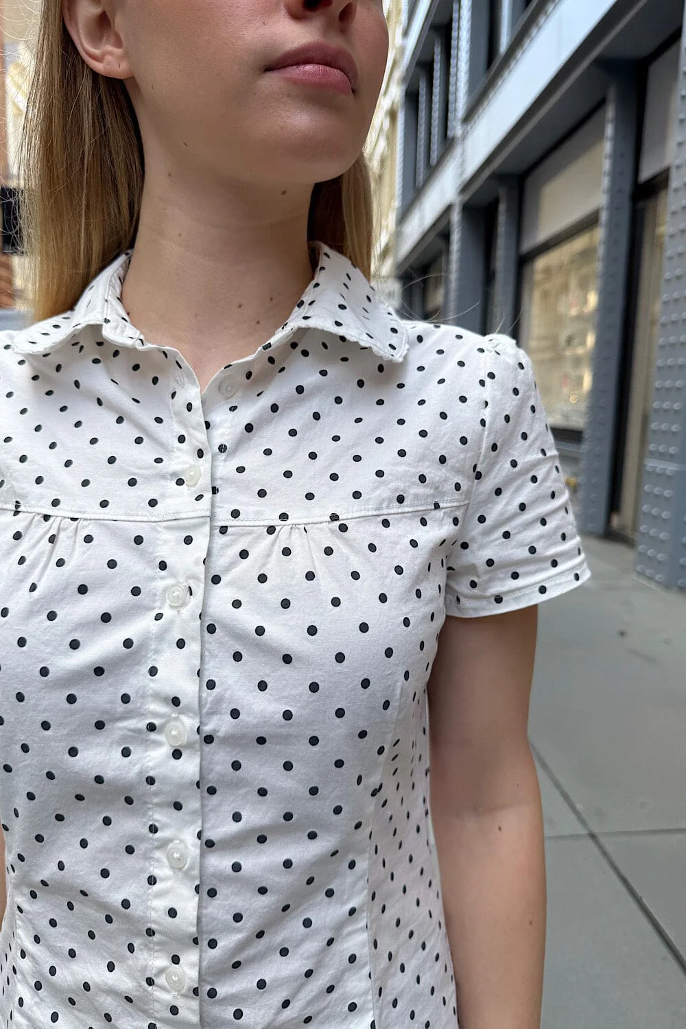 Teagan Polka Dots Top