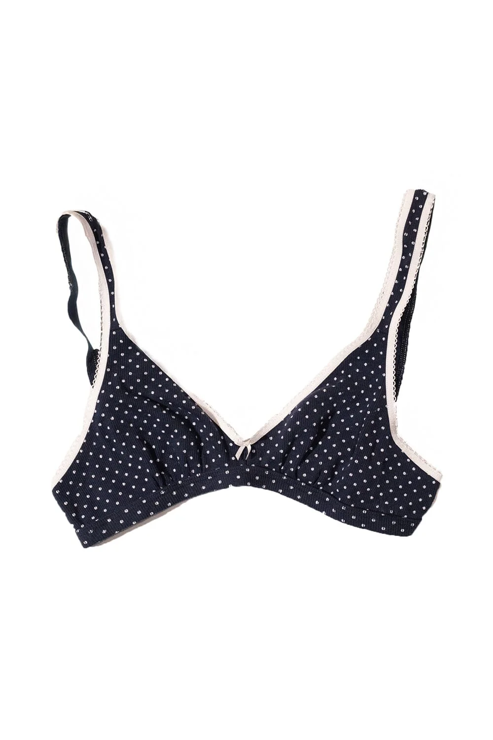 Polka Dots Bow Bra