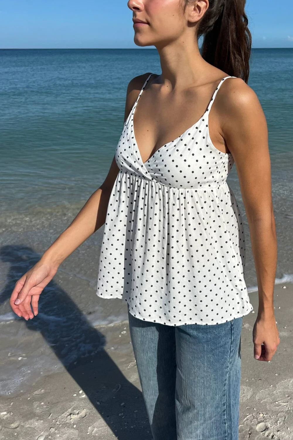 Edith Polka Dot Tank