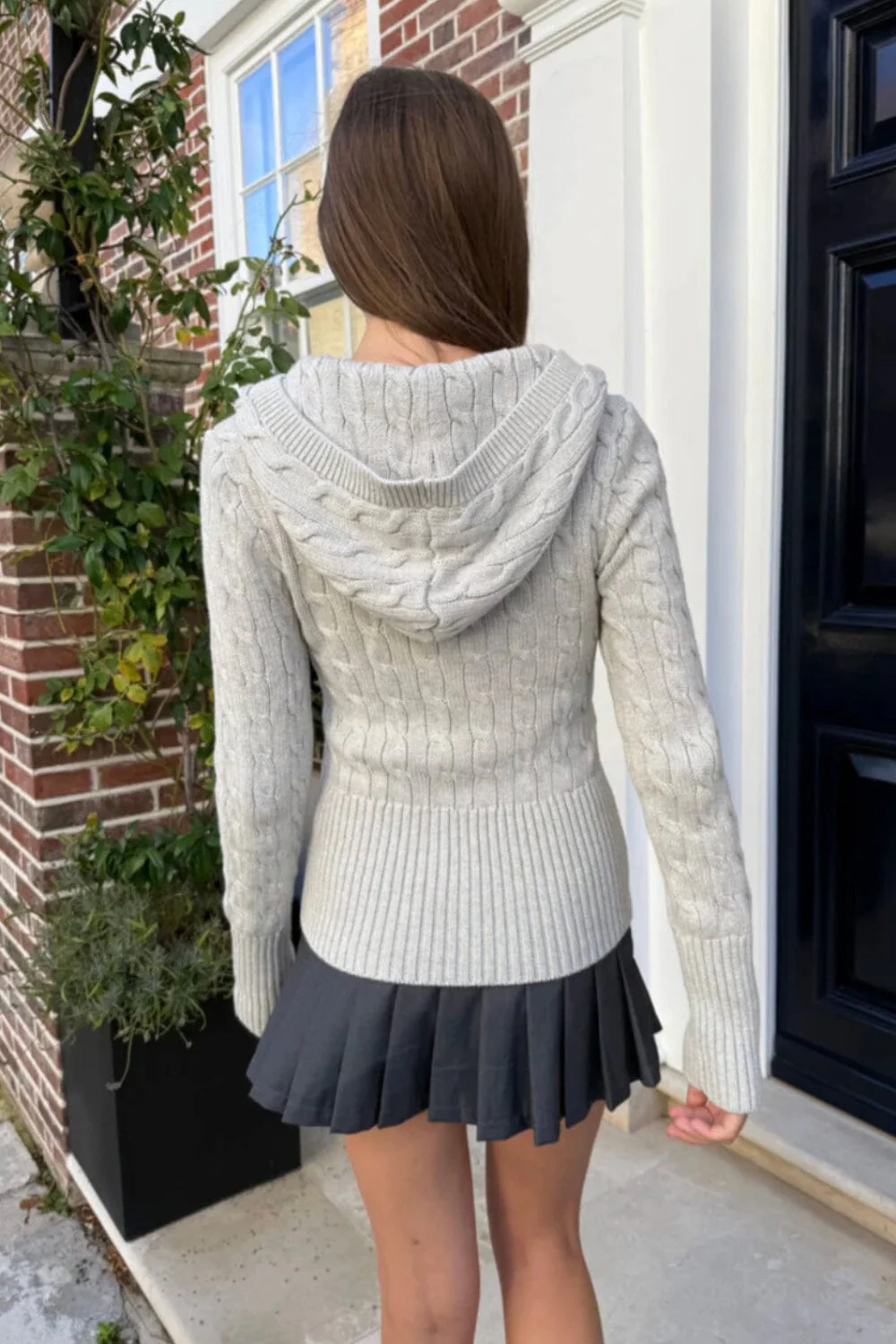 Aura Cable Knit Cardigan