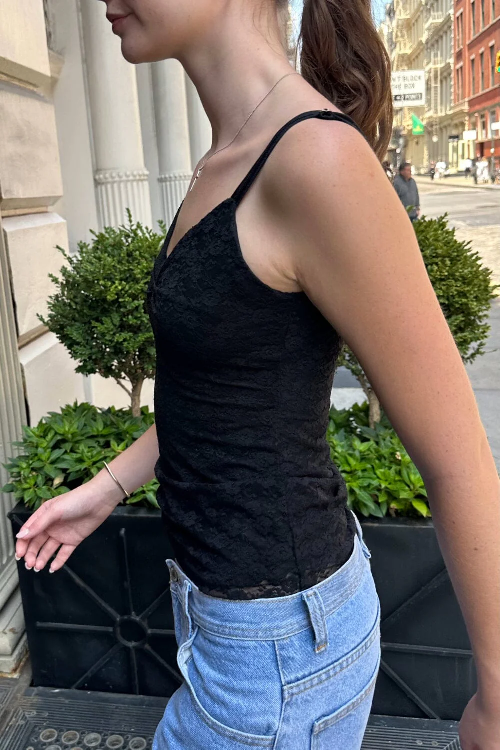 Archie Floral Lace Tank