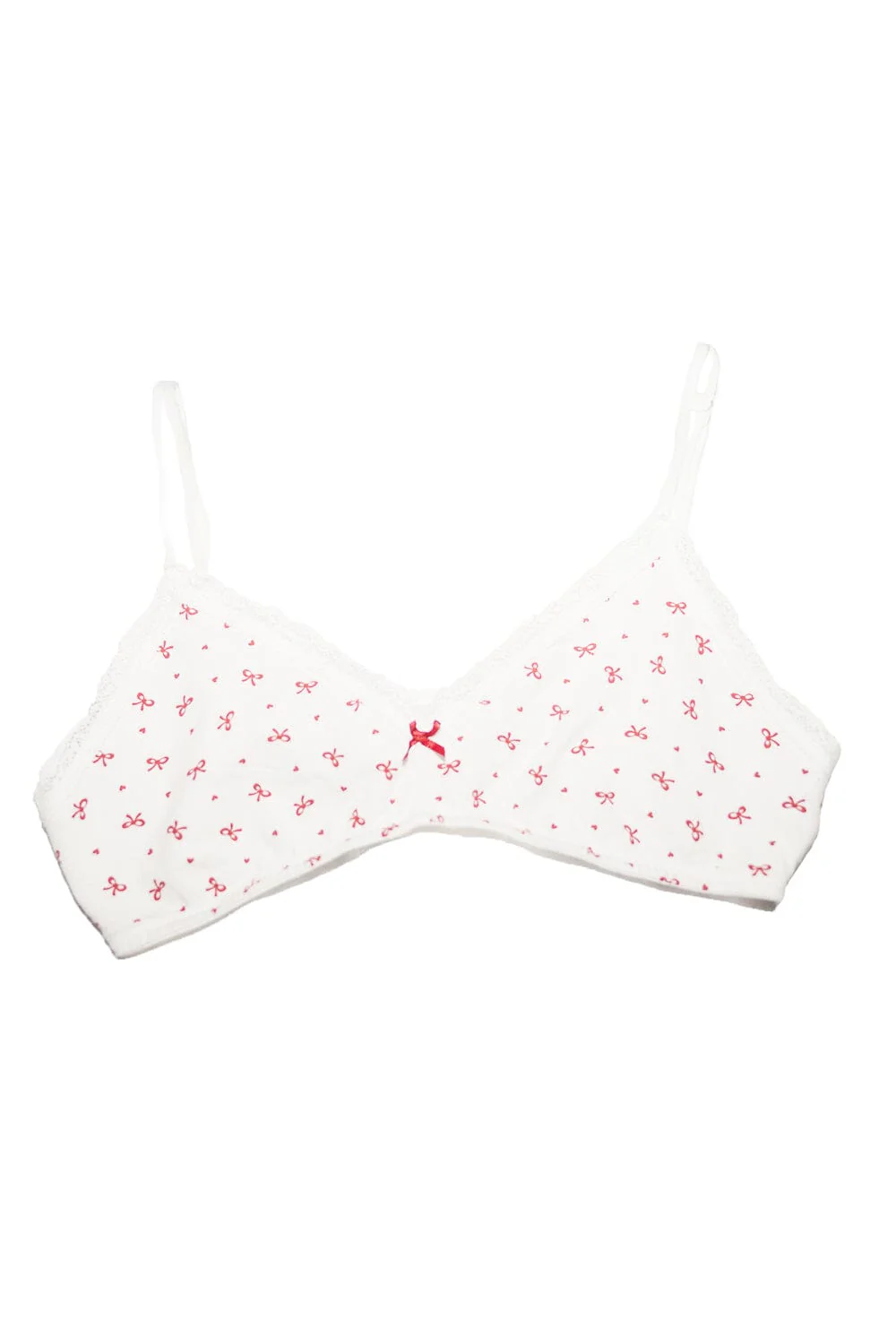 Bows & Heart Lace Bra
