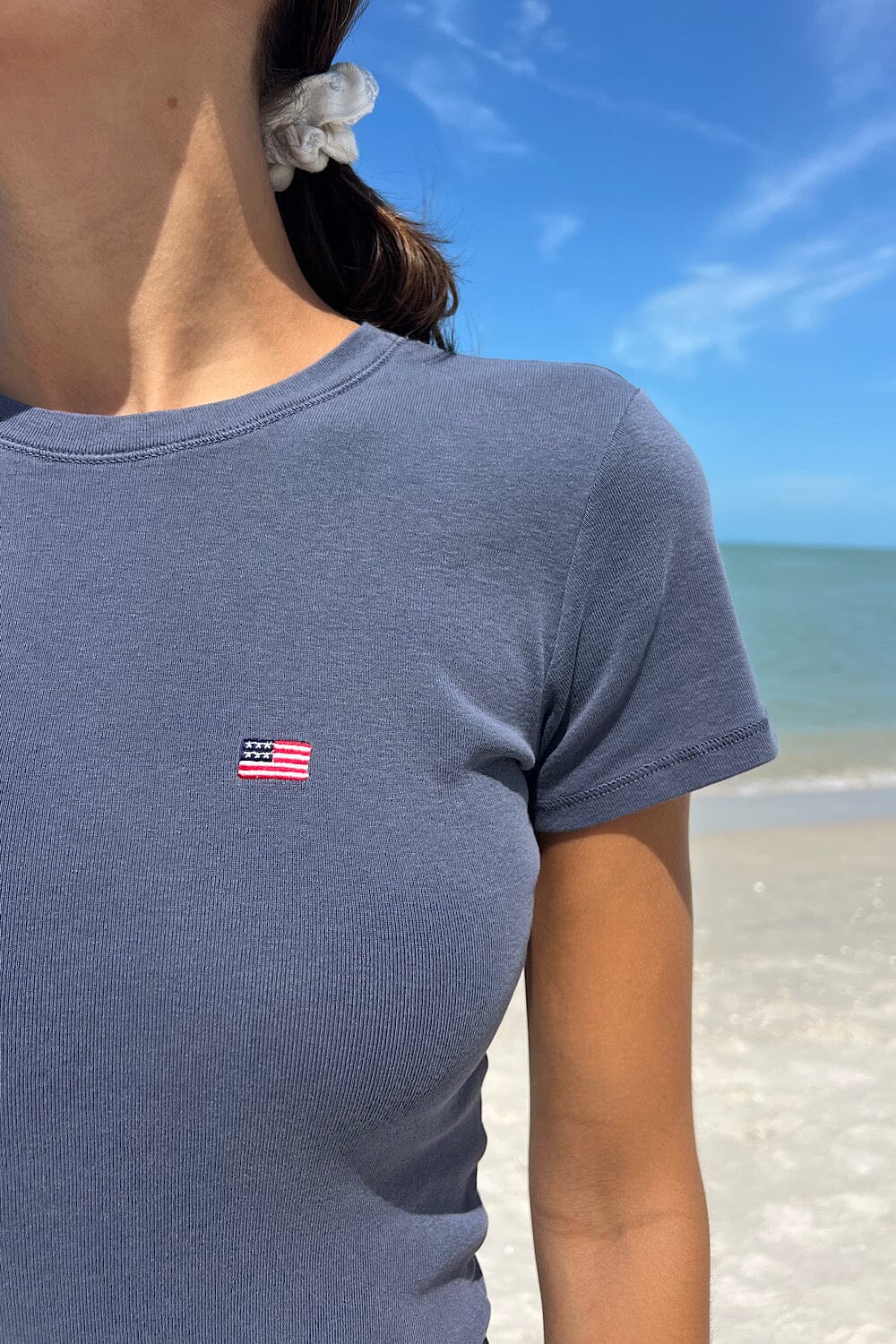 Loreen American Flag Top