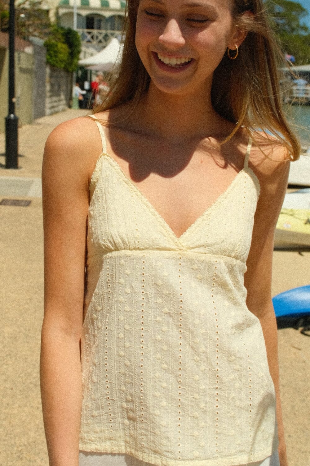 Edith Pointelle Tank