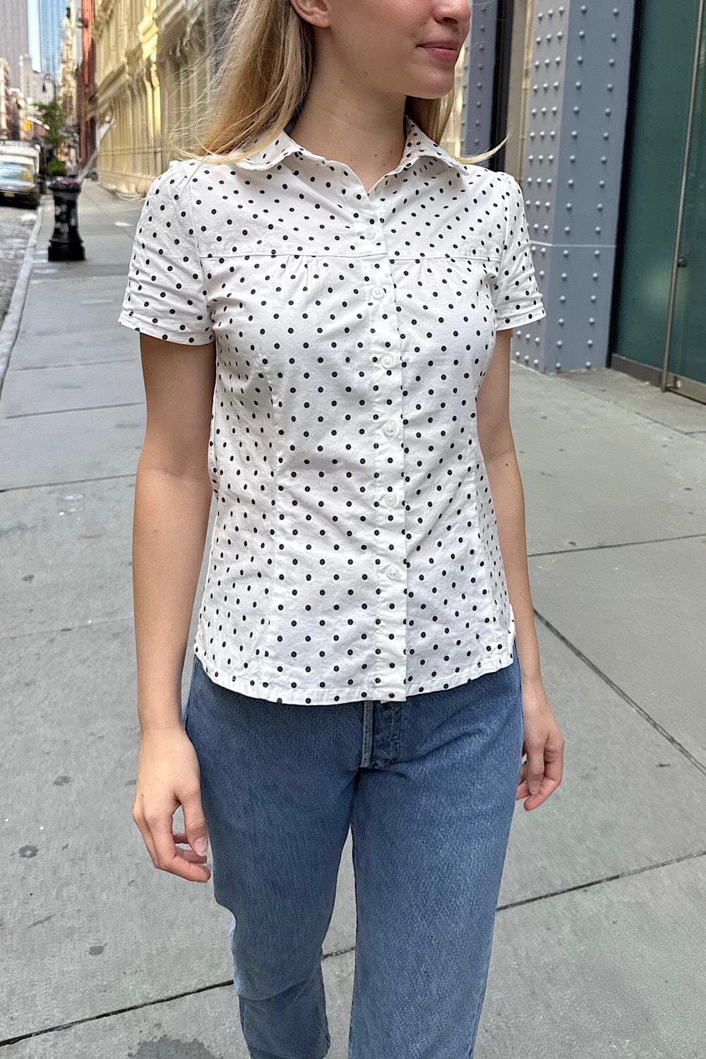 Teagan Polka Dots Top