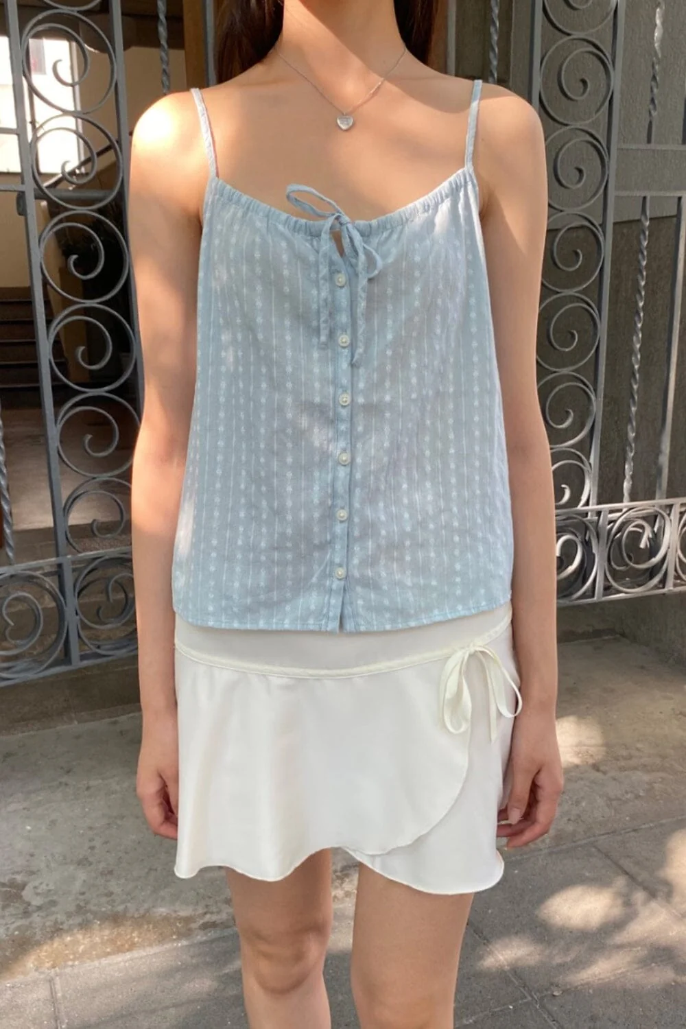Alice Eyelet Tank