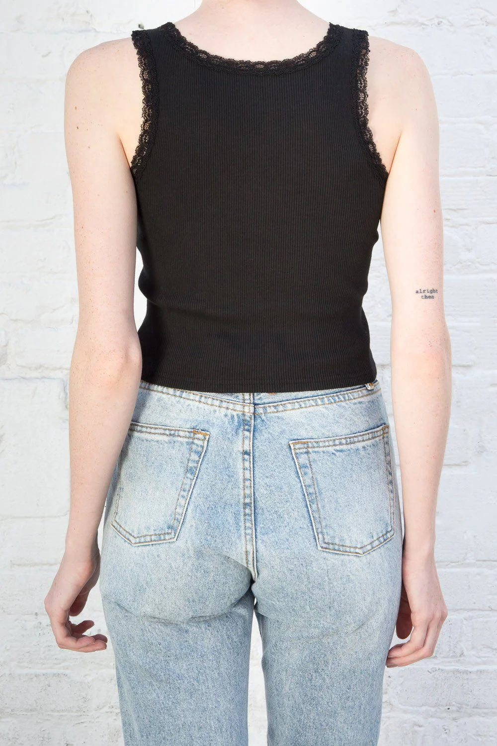 Ronnie Rib Lace Tank