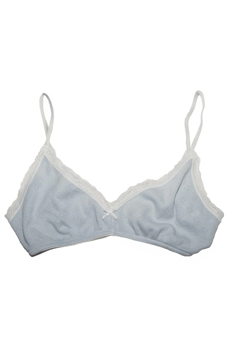 Lace Heart Eyelet Bra