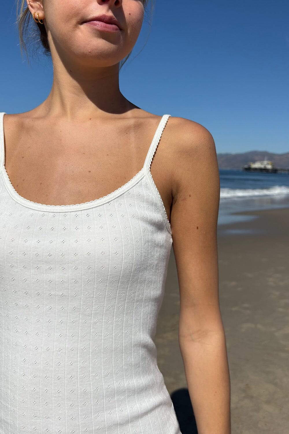 Skylar Eyelet Tank