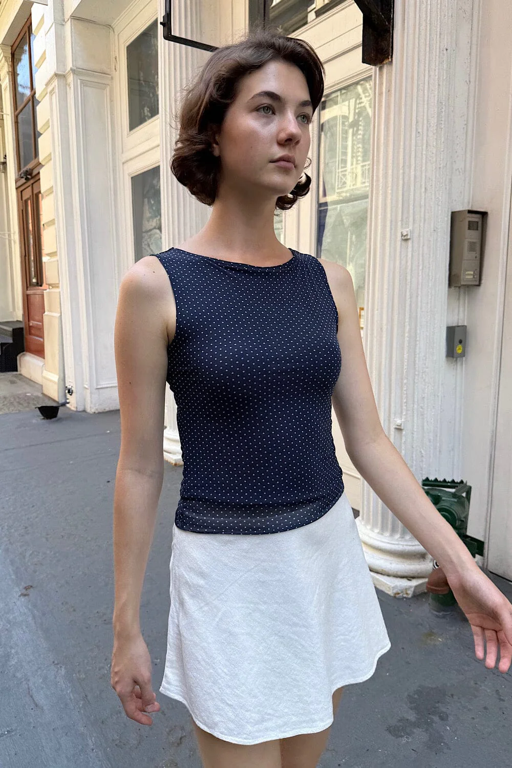 Kathleen  Polka Dots Top