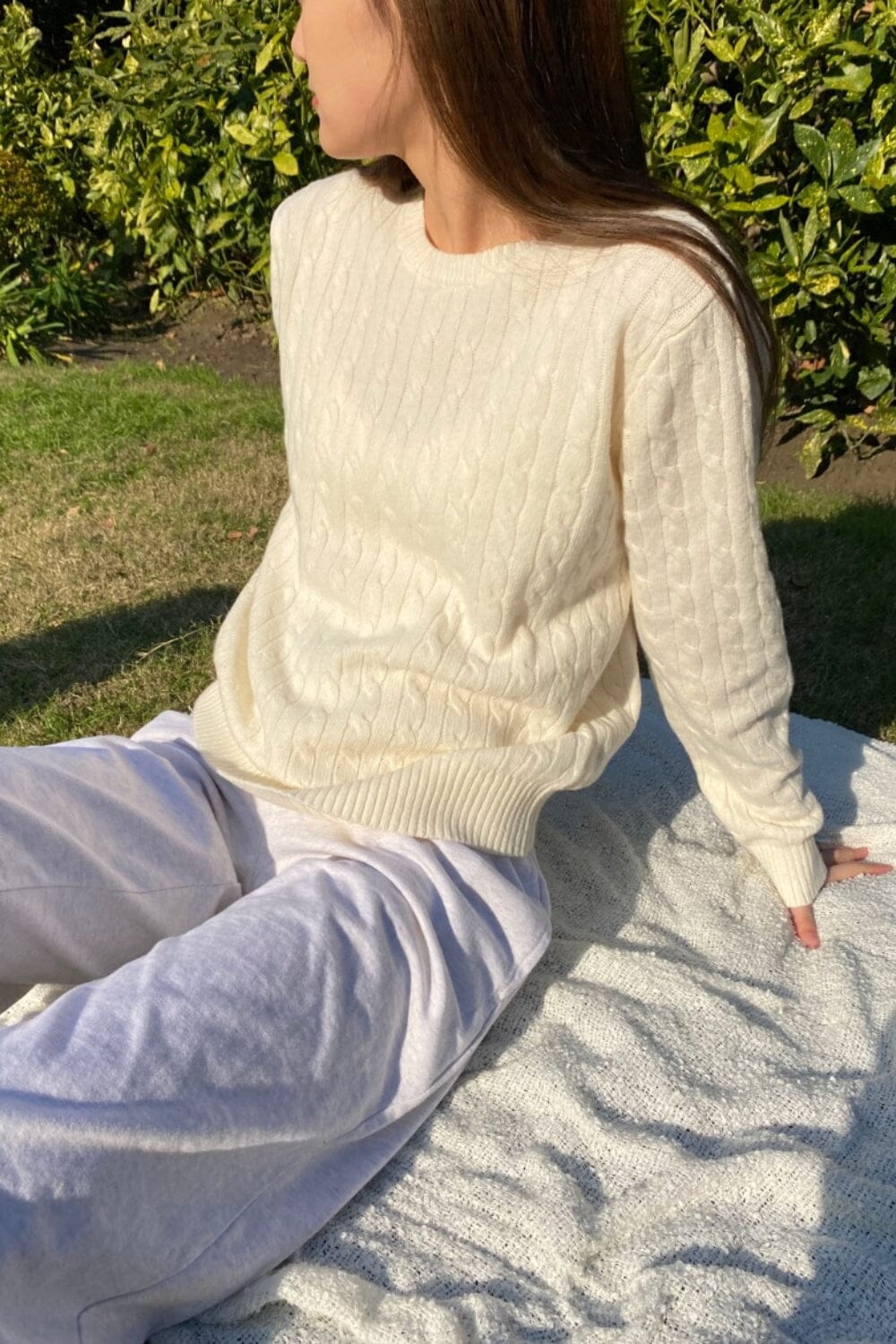 Martha Cotton Thick Sweater