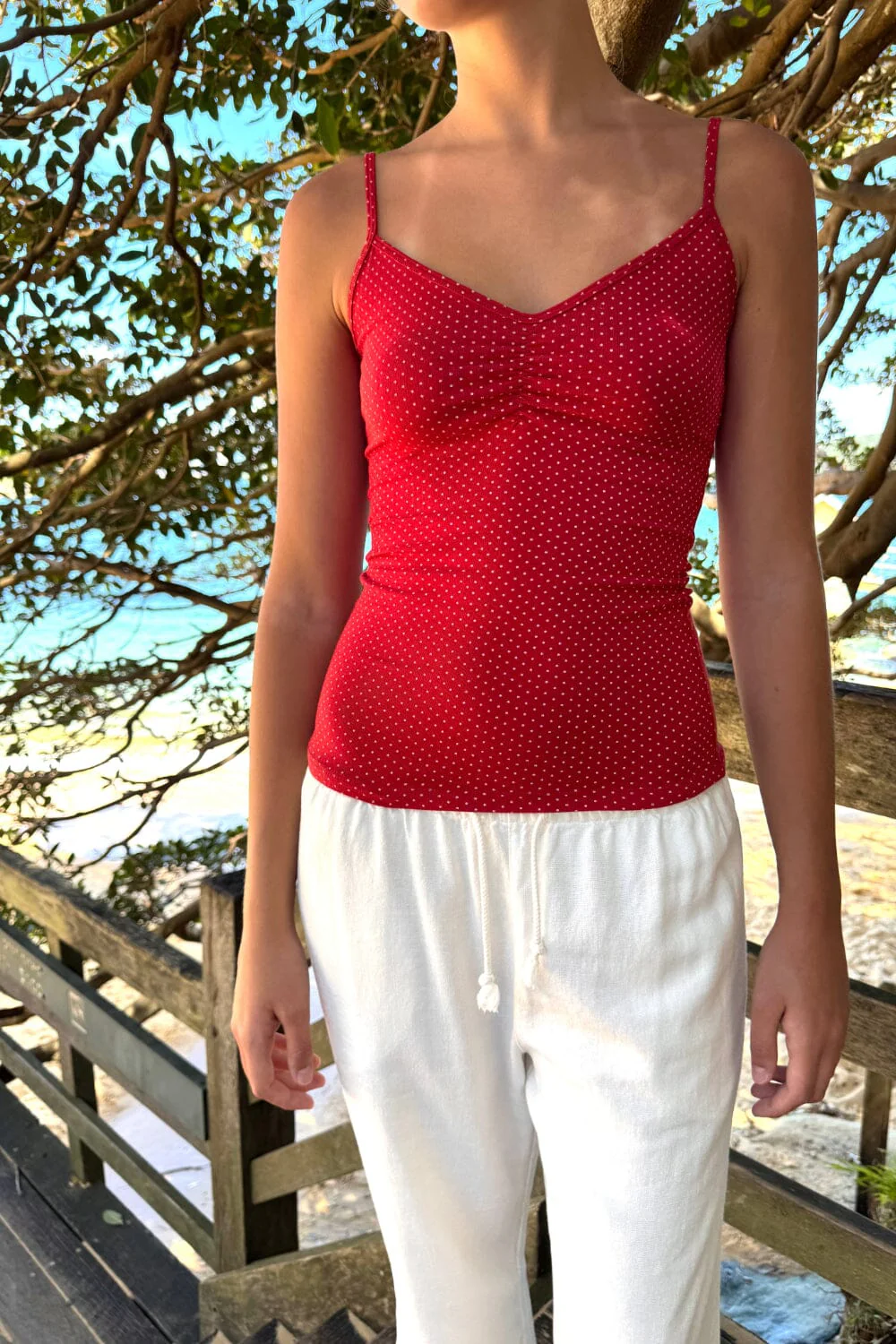 Archie Polka Dots Tank