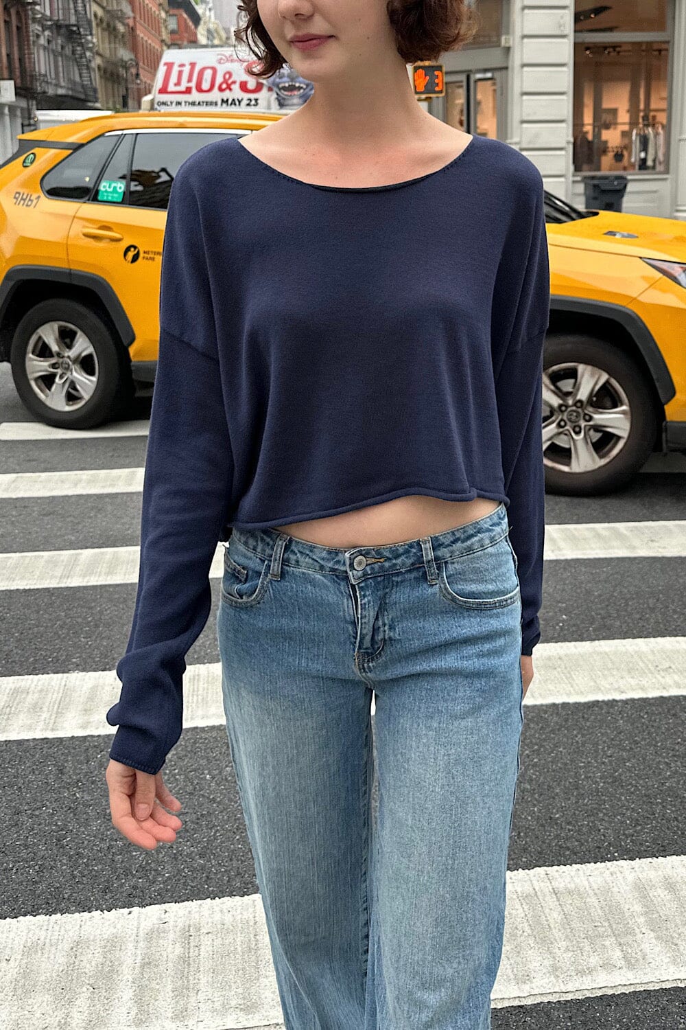 Cameron Cropped Sweater