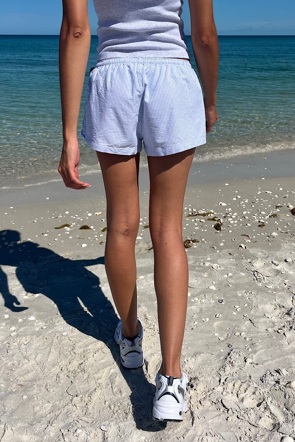 Mary Lou Striped Sweatshorts