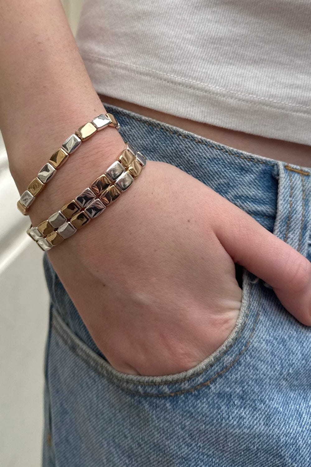 Square Link Bracelet