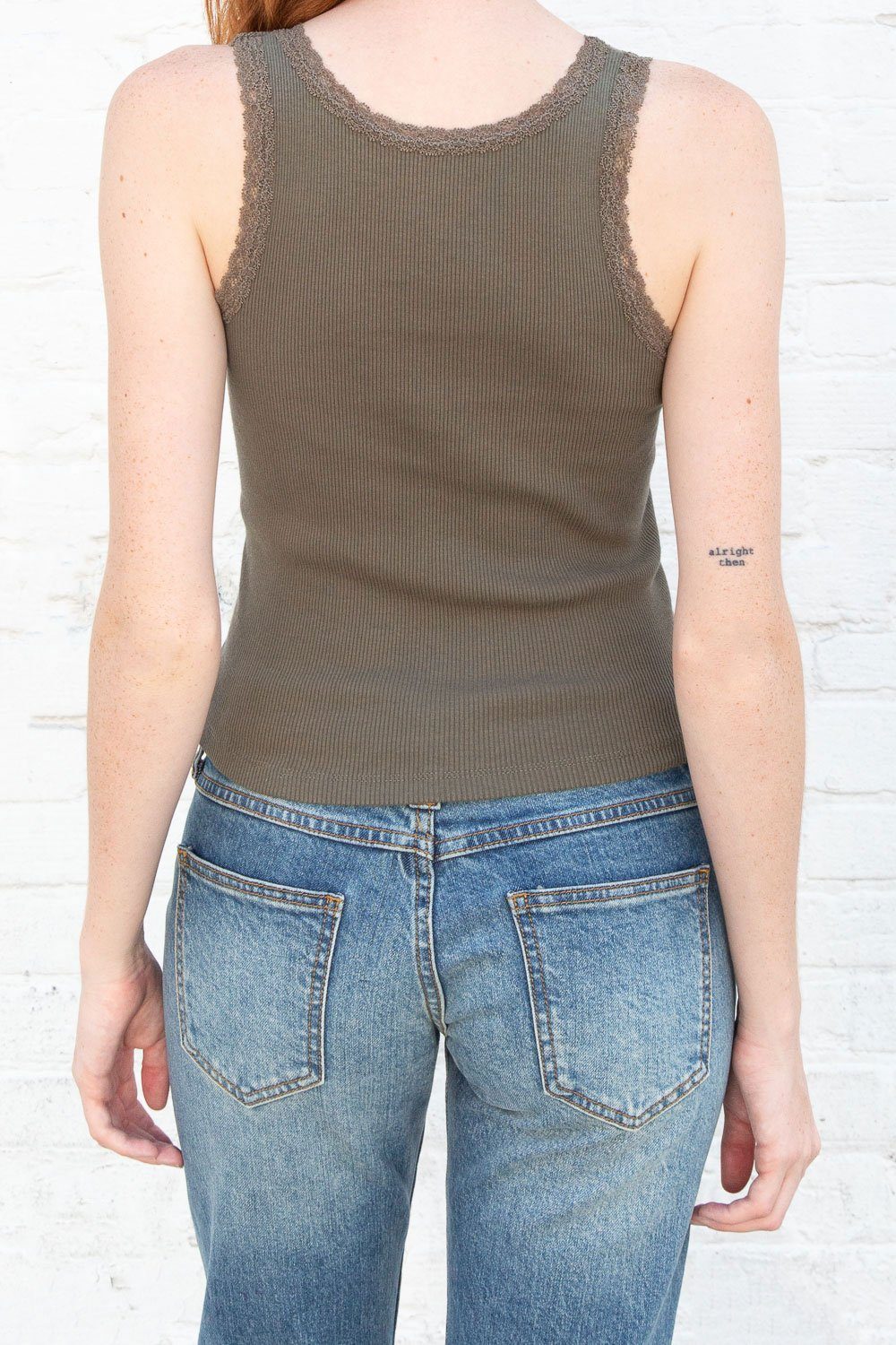 Ronnie Rib Lace Tank