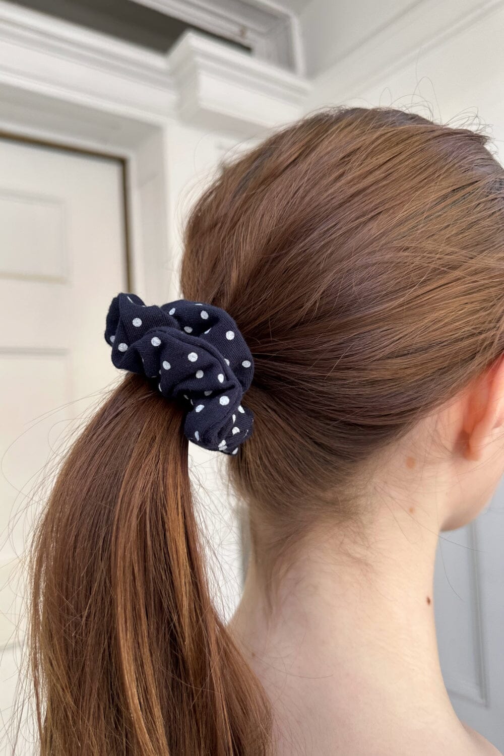 Polka Dot Scrunchie