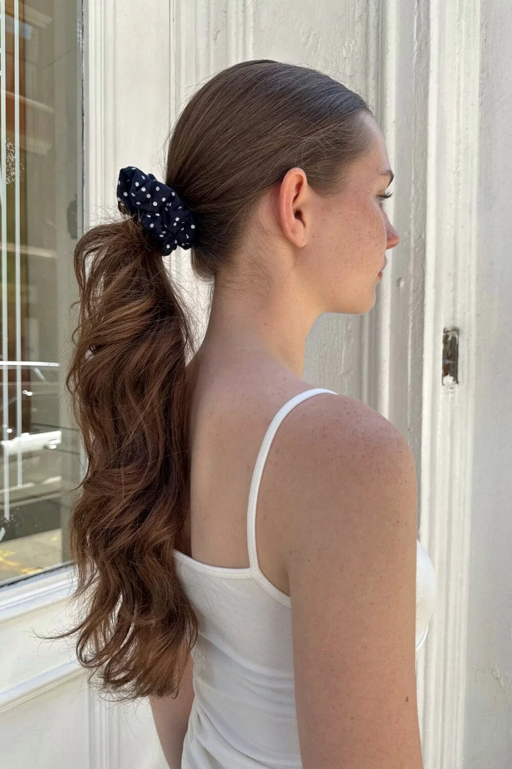 Polka Dot Scrunchie