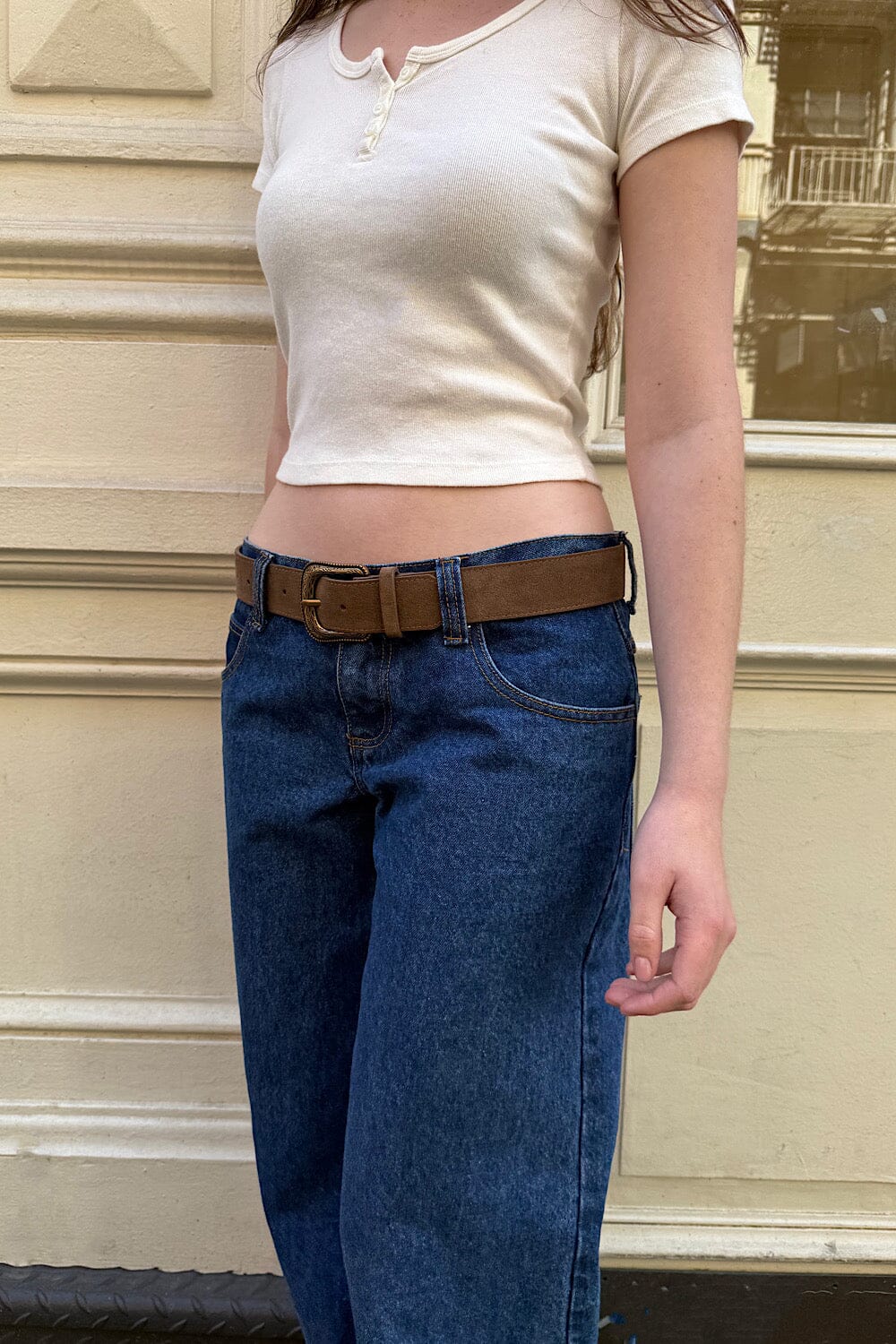 Suede Western Belt