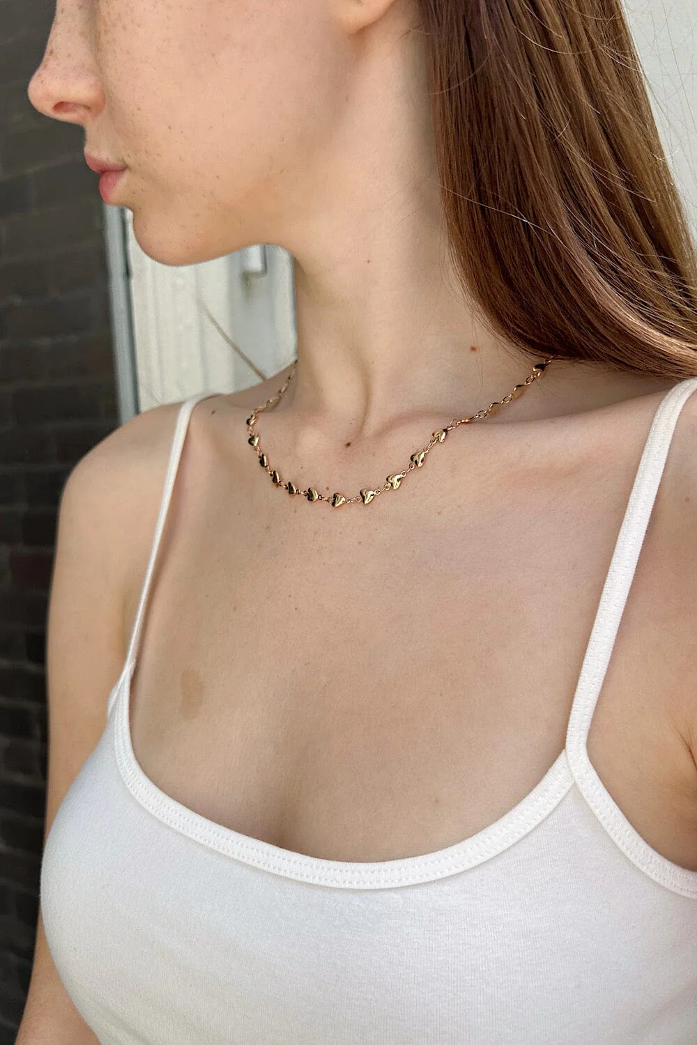 Heart Chain Necklace
