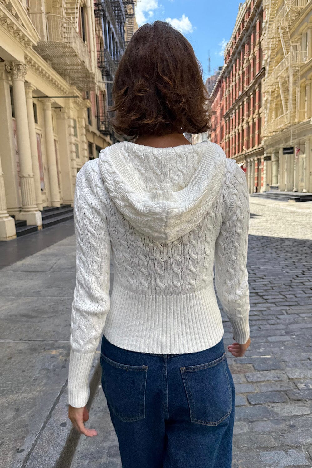 Aura Cable Knit Cardigan