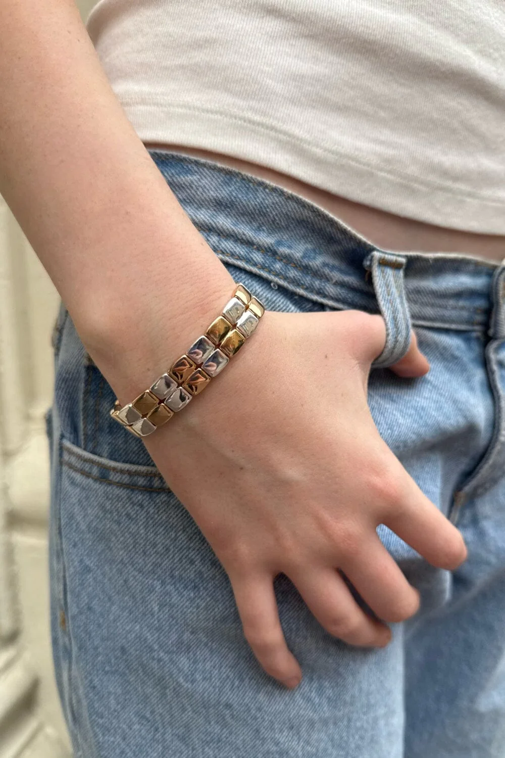 Square Link Bracelet
