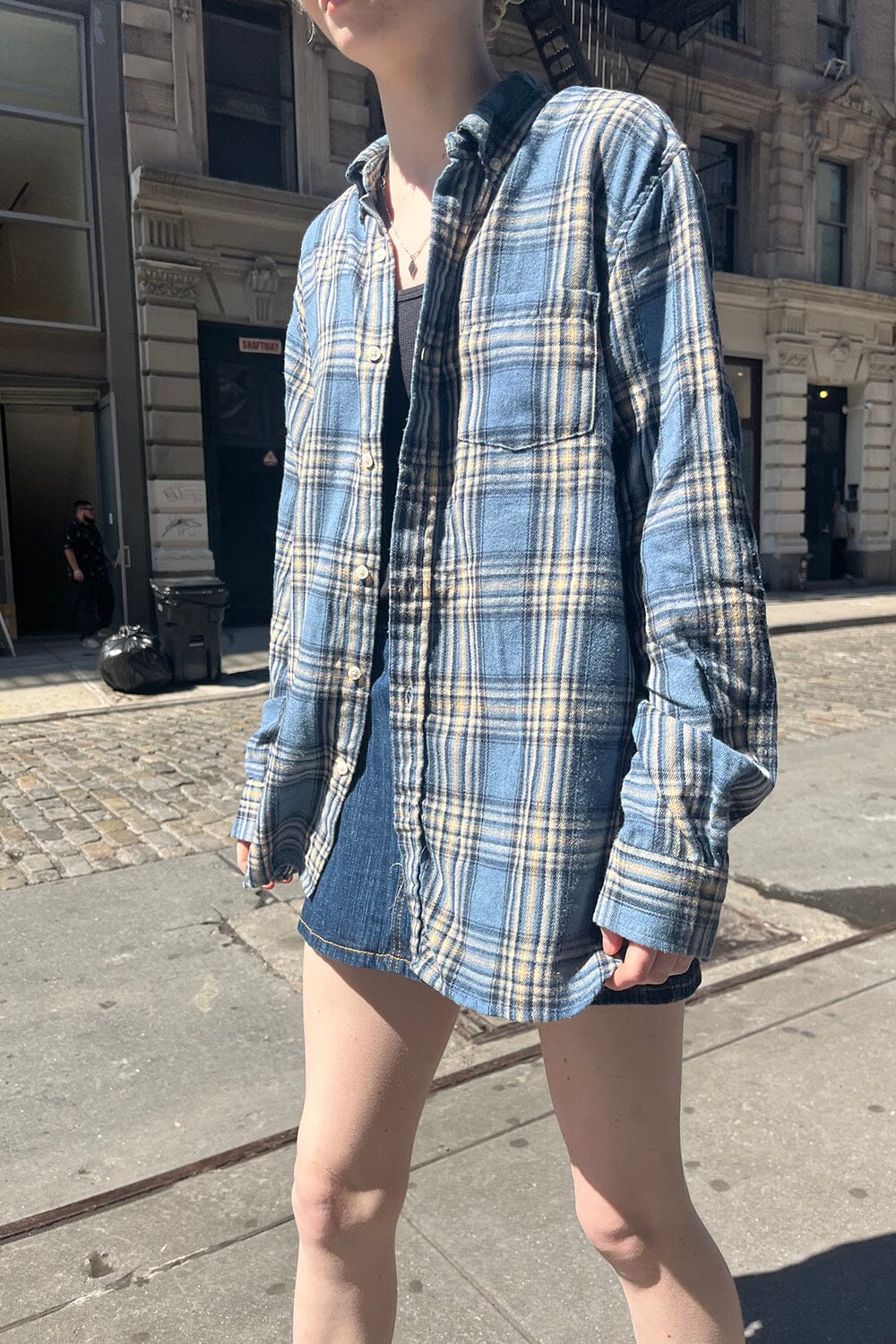 Hazel Flannel Top