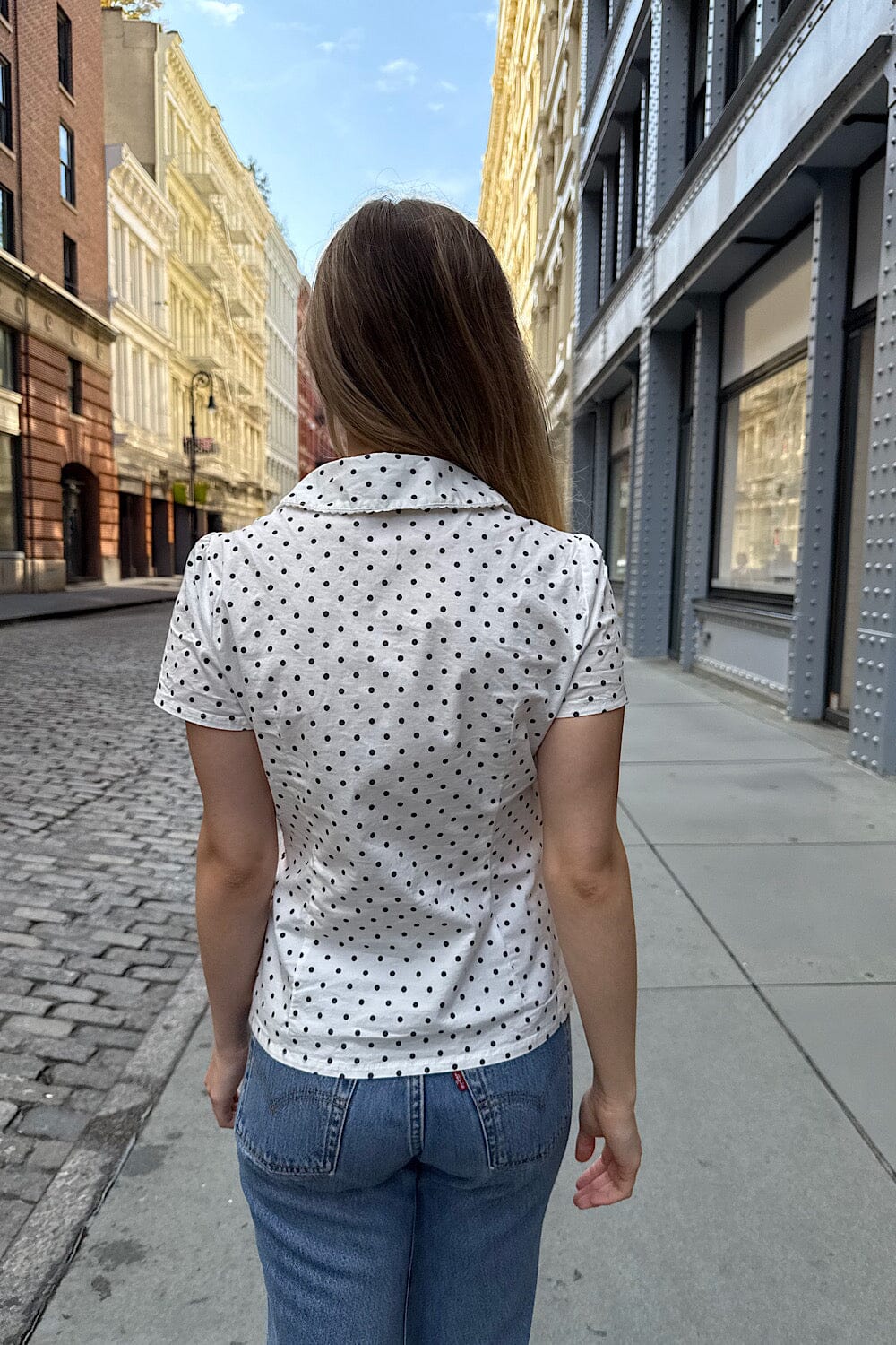 Teagan Polka Dots Top