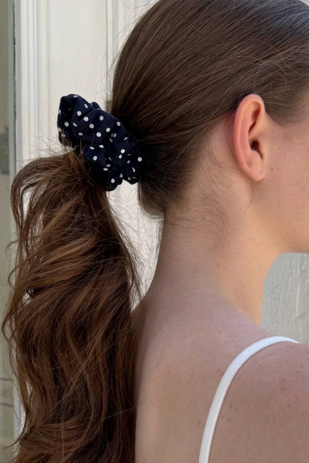 Polka Dot Scrunchie