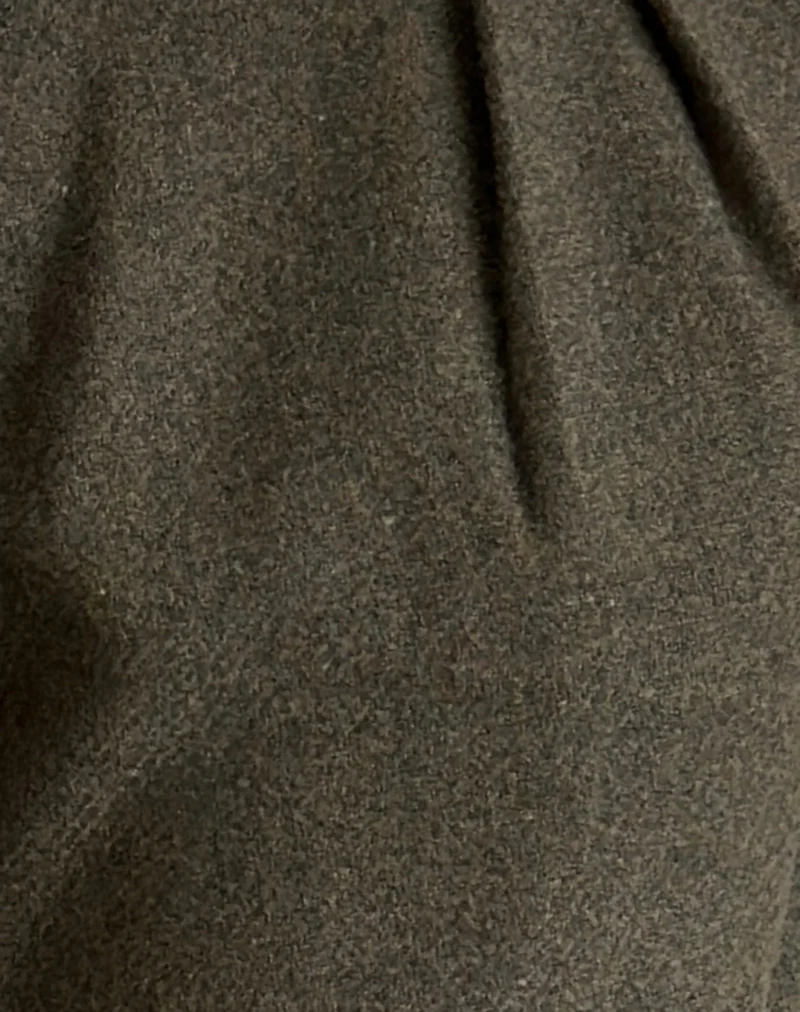 Nailaka Tailored Trouser in Dark Taupe