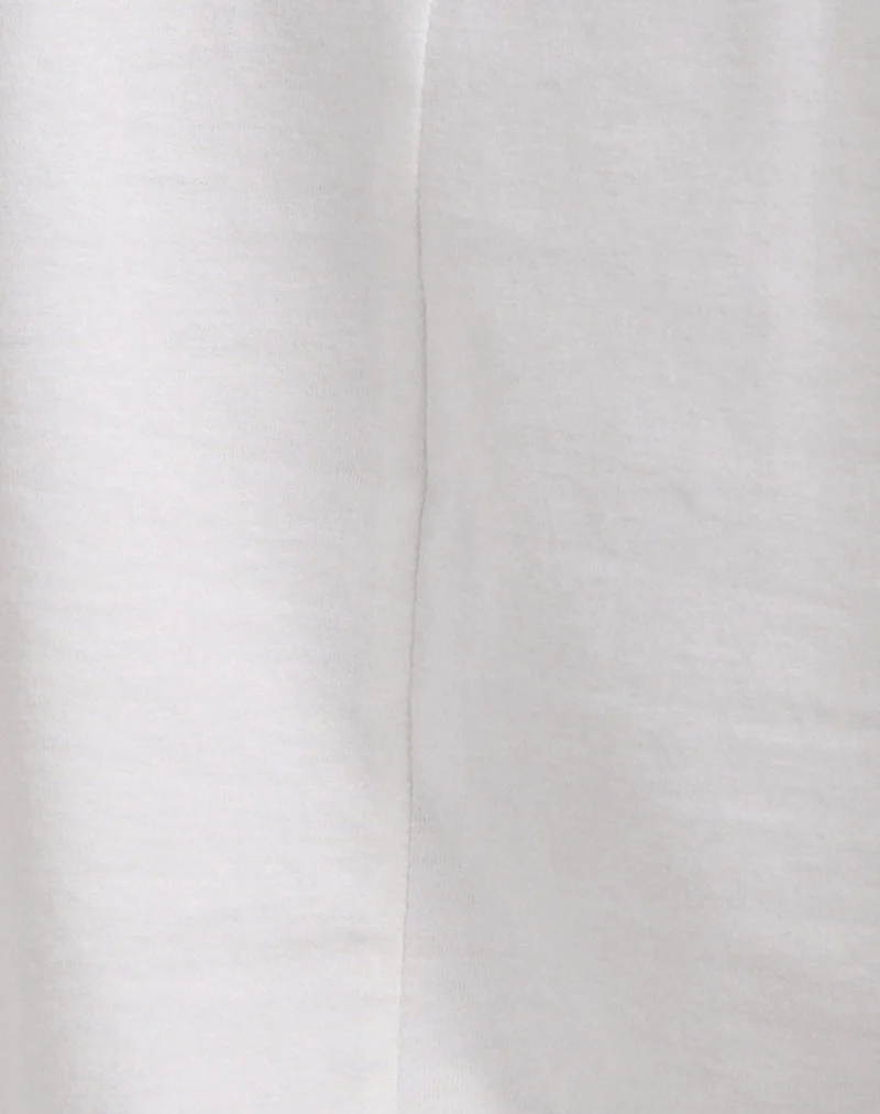 Viman Top in Jersey Ivory