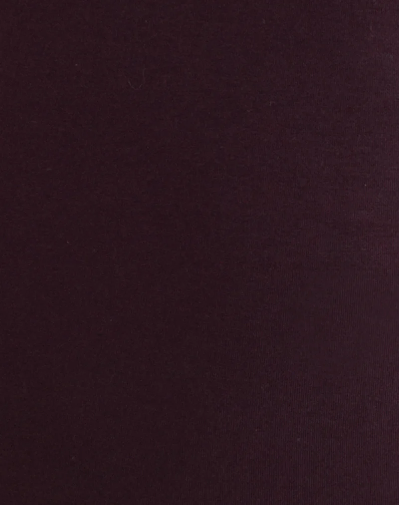 Gretita High Neck Top in Jersey Redwood