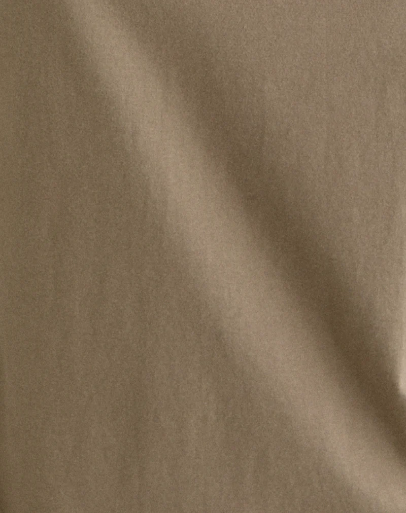 Feman Top in Jersey Khaki