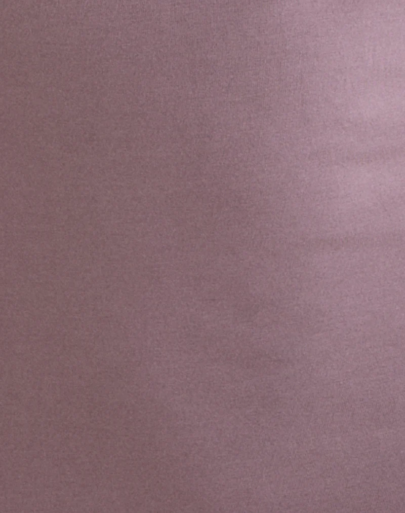 Novia Top with Ruched Sides in Dusty Mauve