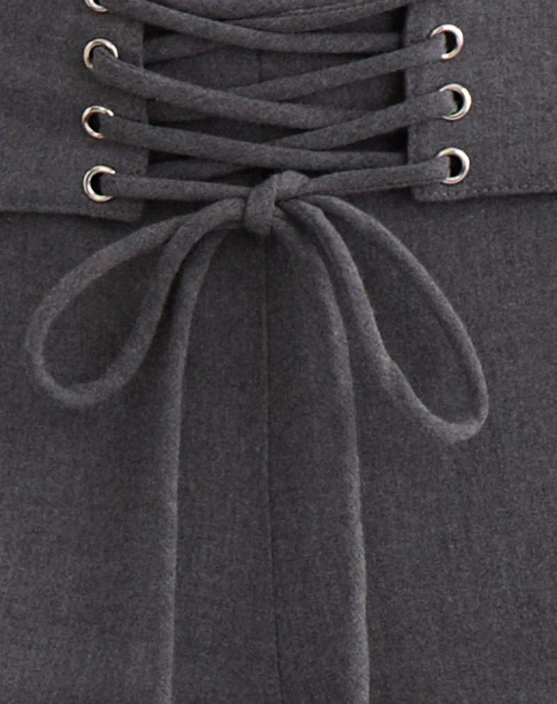 Zallen Trouser in Tailoring Charcoal