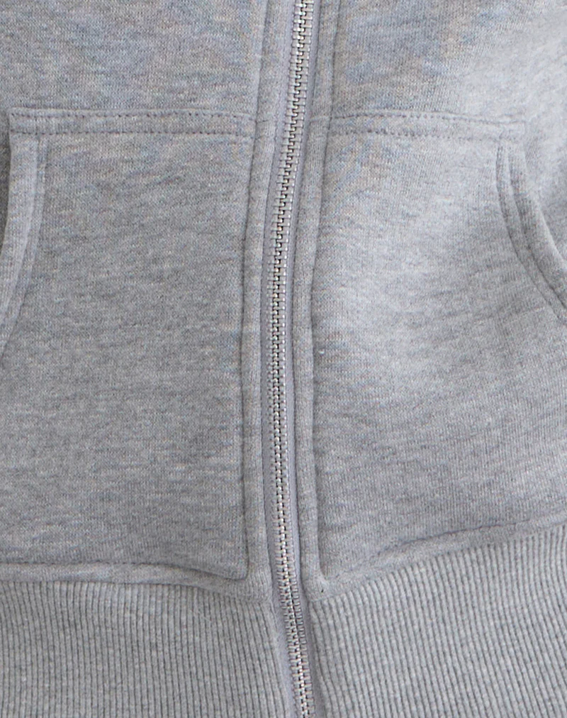 Airazo Bardot Sweater in Grey Marl