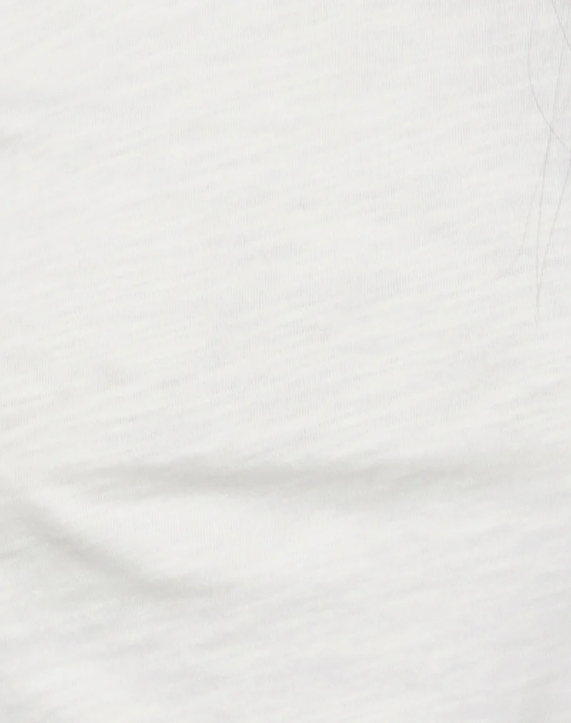 Clio Baggy Tee in Ivory