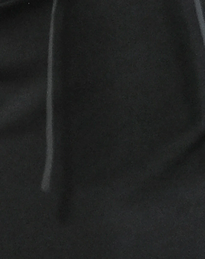 Livina Top in Slinky Jersey Lace Black