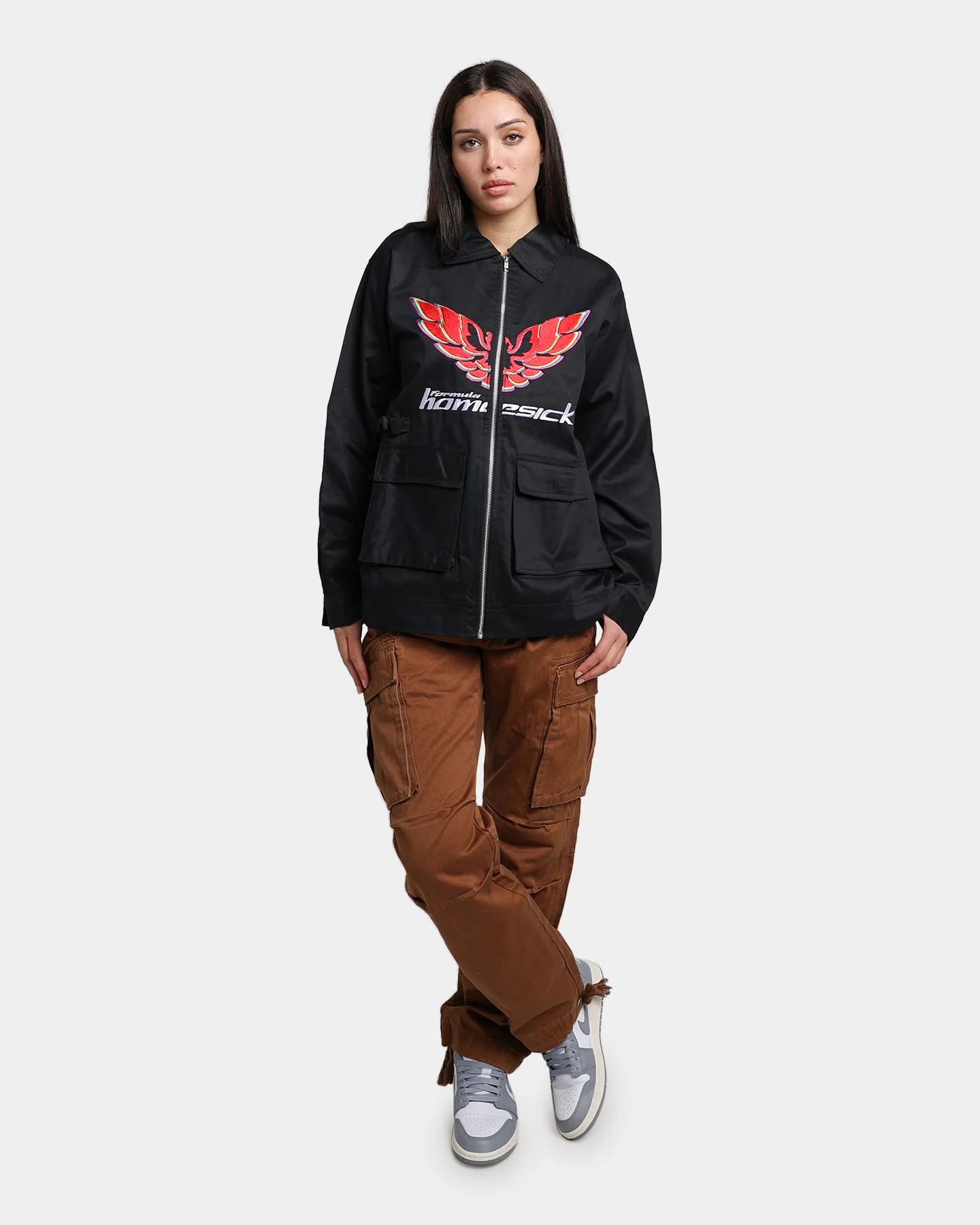 Homesick Formula Cargo Jacket Black