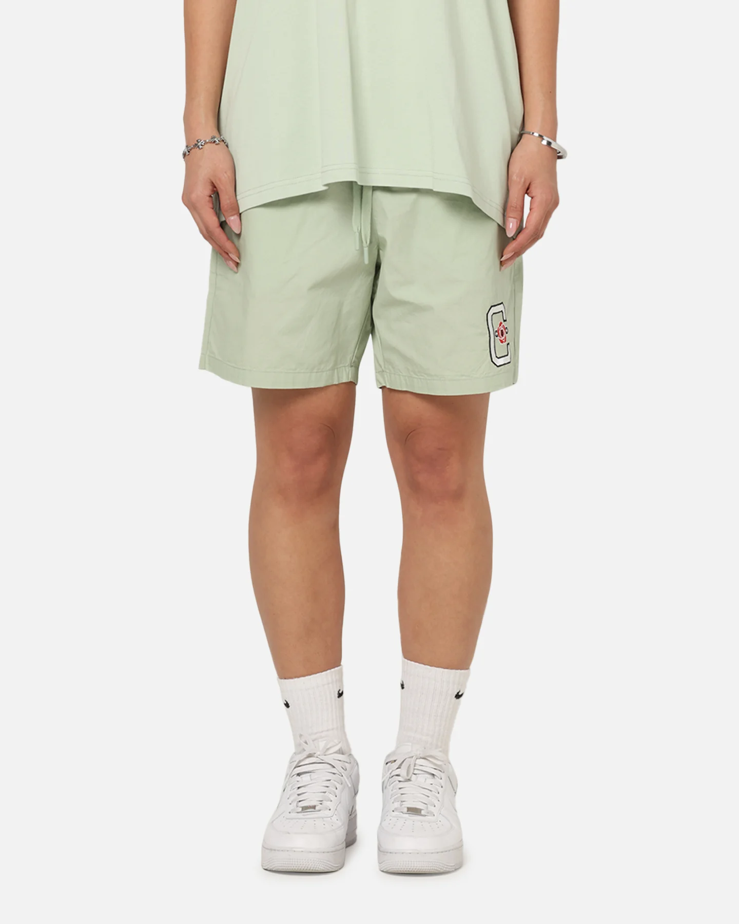 Carre Rose Beach Shorts Sage
