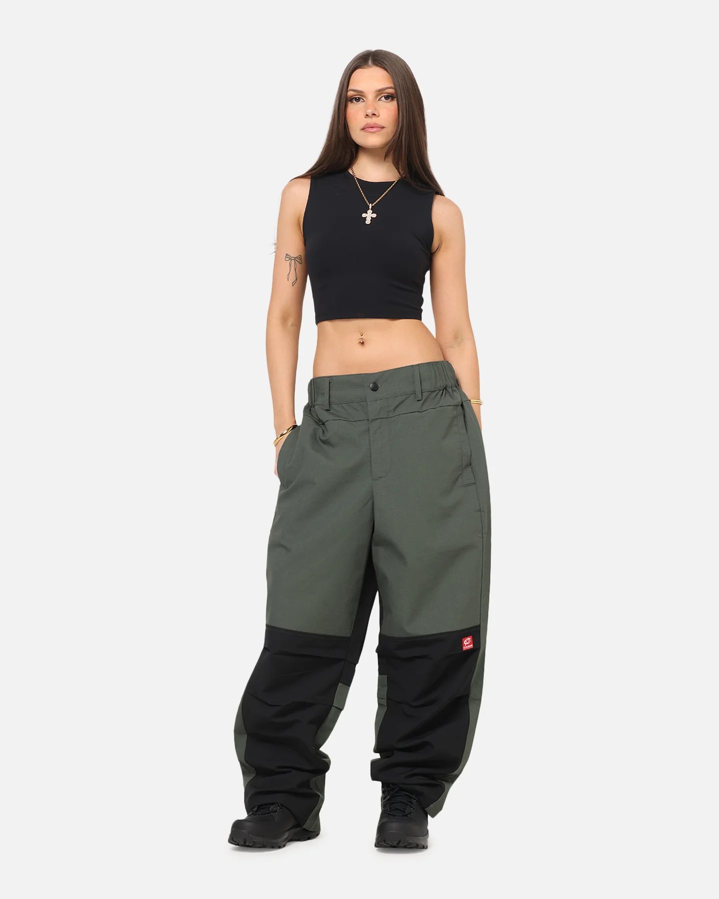 Carre Avalanche Baggy Pants Khaki/Black
