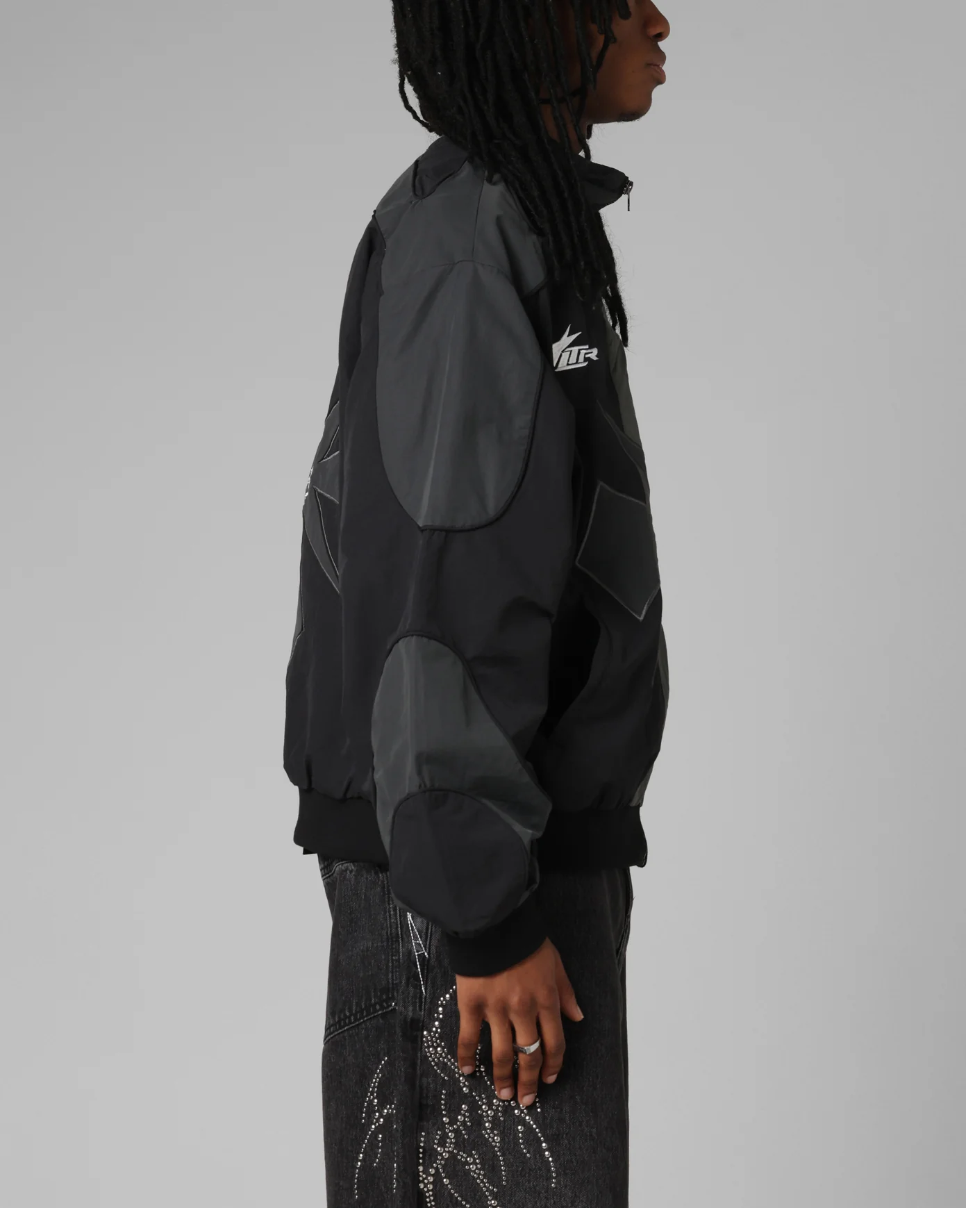 Loiter Club Classic Track Jacket Black
