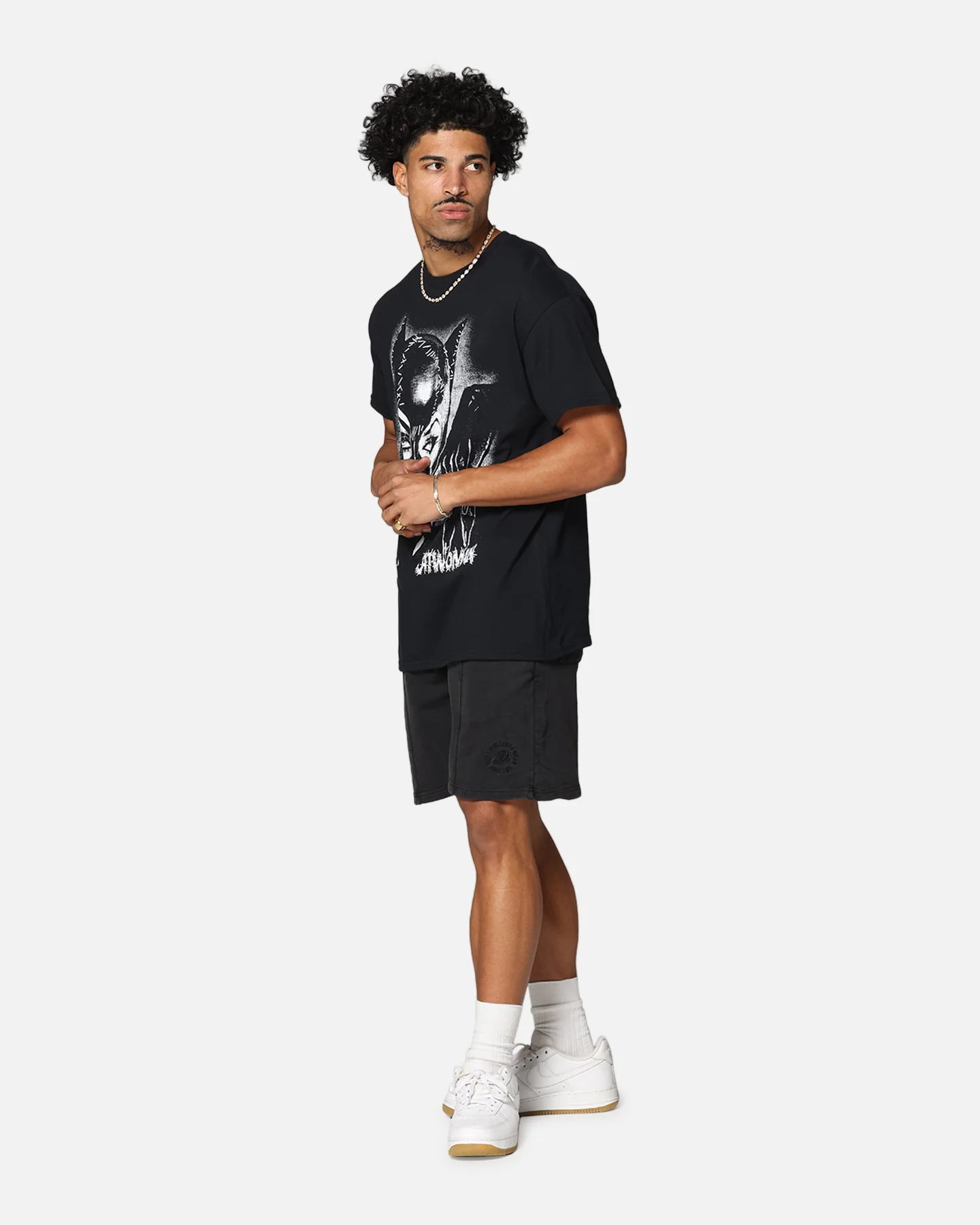 Dreamville Tonal Sweat Shorts Black Wash