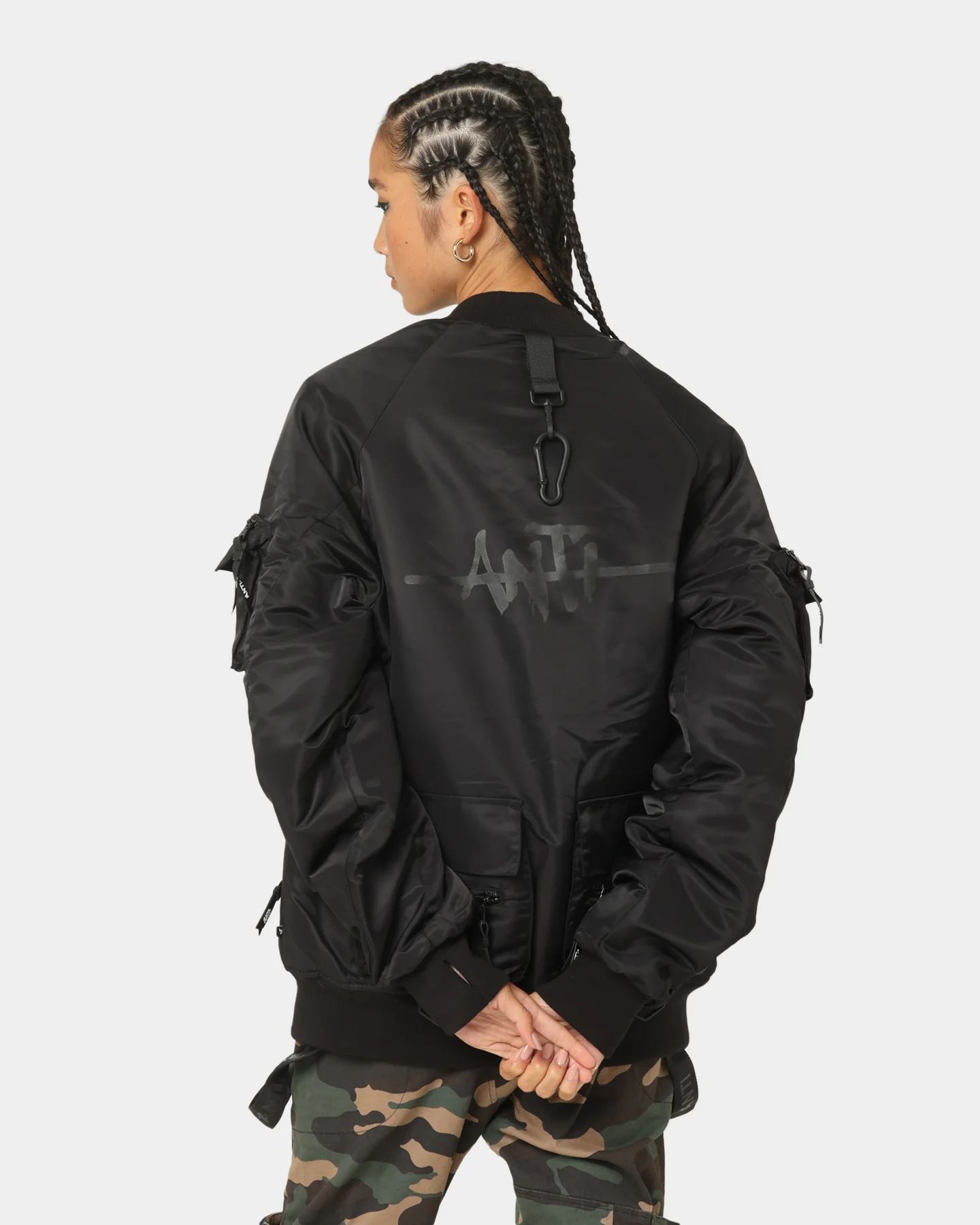The Anti Order CHKDSK Bomber Jacket Black