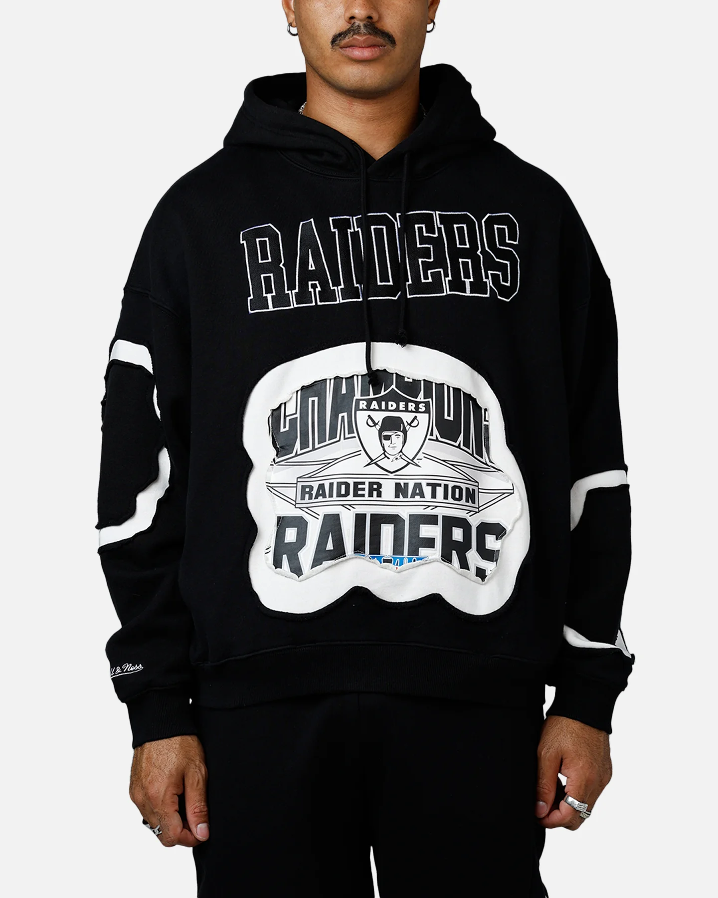 Mitchell & Ness Las Vegas Raiders C&S Hoodie Official Team Color