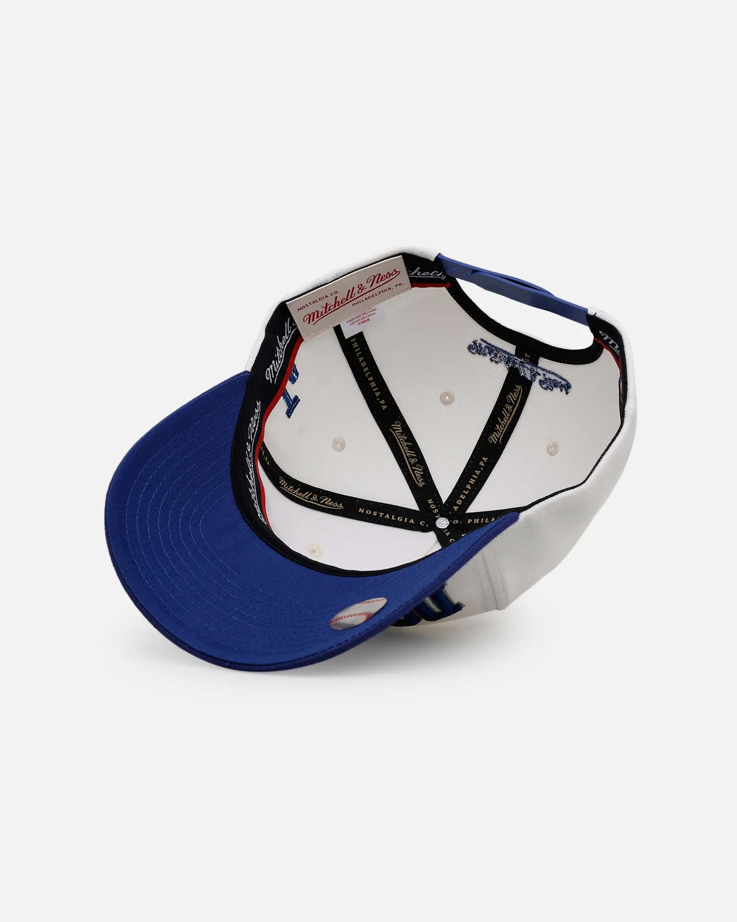 Mitchell & Ness Los Angeles Dodgers 'Arch' MVP Snapback Cream