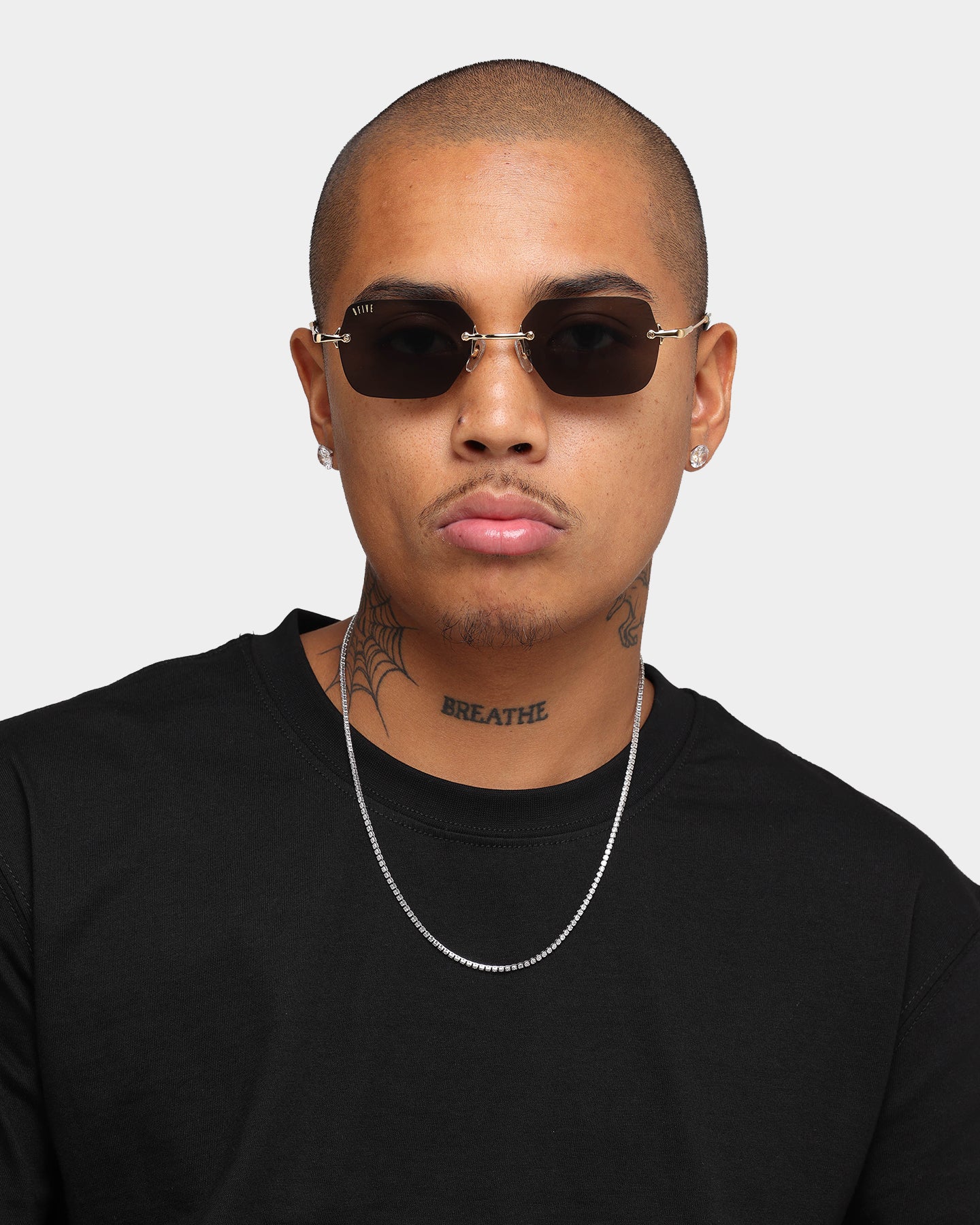 9FIVE Clarity Sunglasses Black/Gold