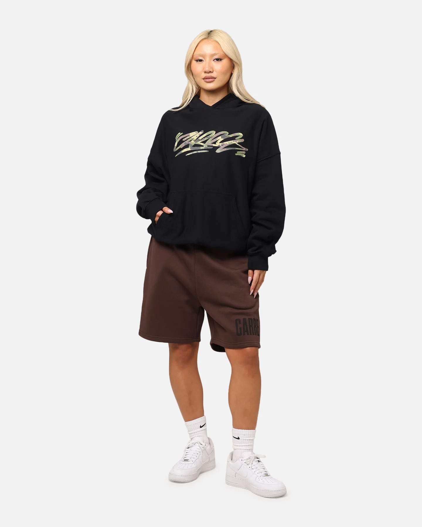 Carre Premium Essentials Sweat Shorts Chocolate