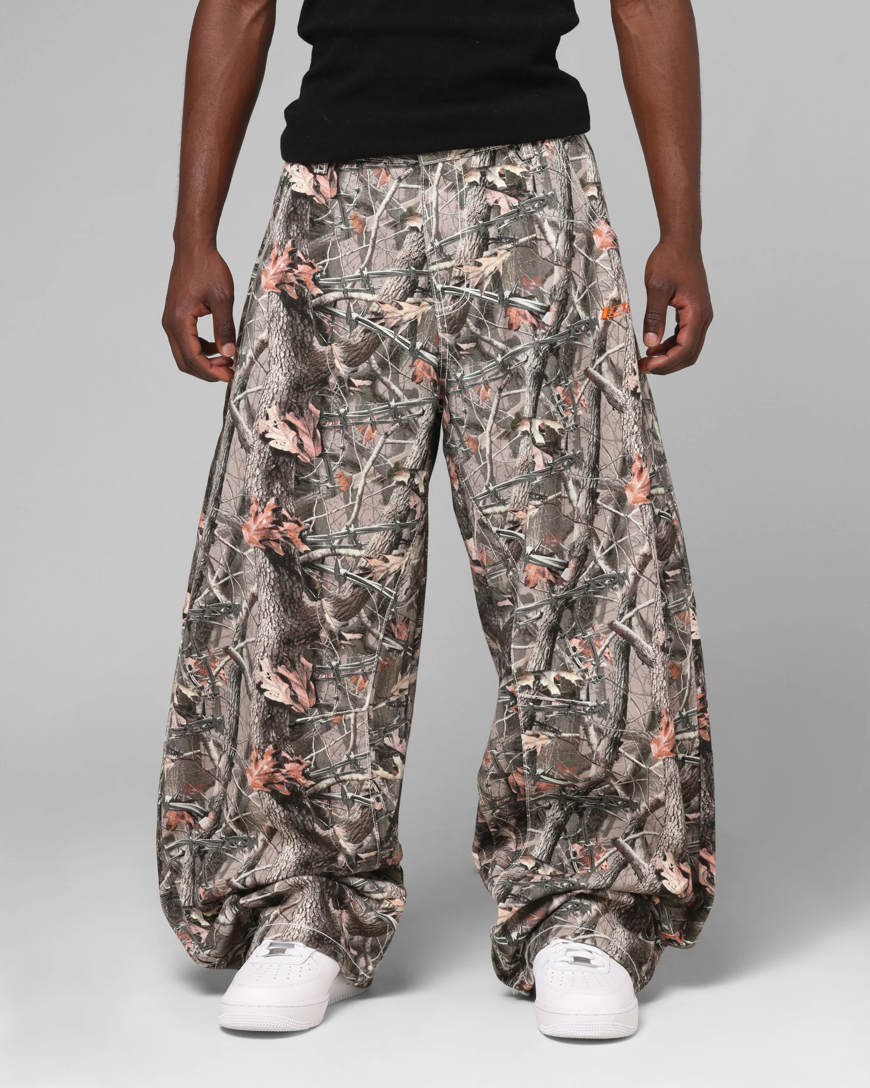 Loiter Biker Raver Jeans Real Tree Camo